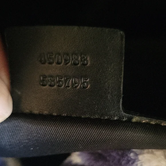 Gucci Black Techno Cat Head Duffel Bag with Red and Green Stripes - Picture 4 of 16